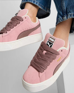 Sneakers PUMA Suede rose – Style rétro, touche féminine-primary